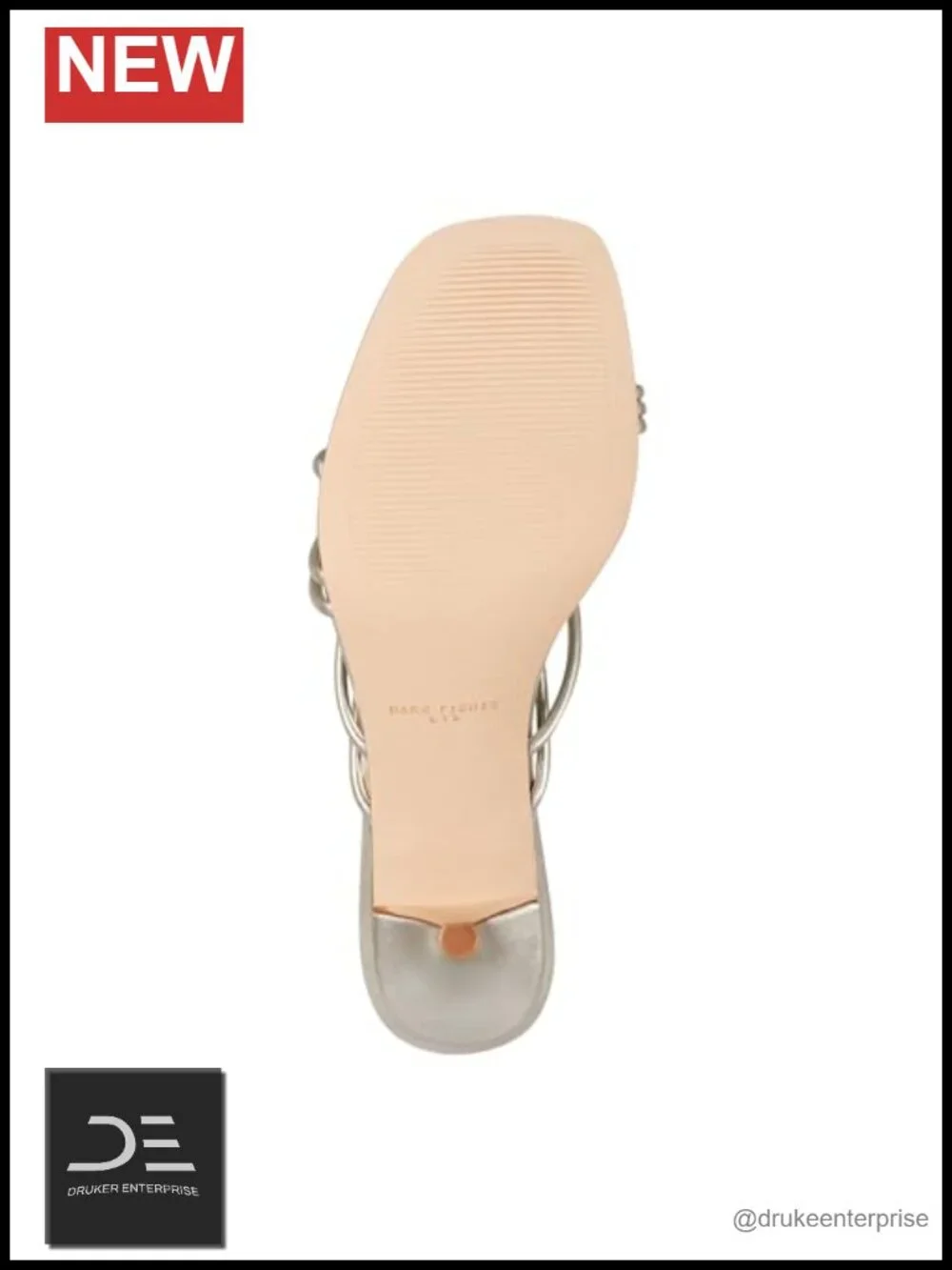 Heeled Sandals with Stiletto Heel and Slingback Strap